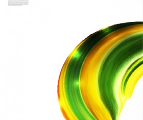 Dynamic wavy gloss background vector 03