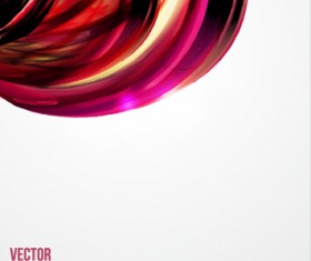 Dynamic wavy gloss background vector 05