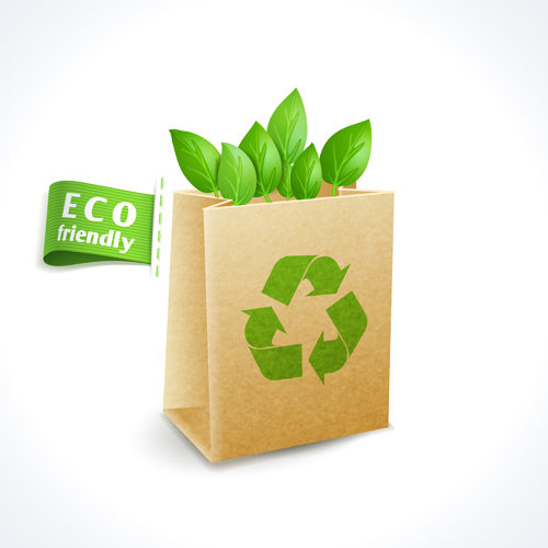 Eco friendly logos creative vector design 01