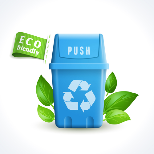 Eco friendly logos creative vector design 04