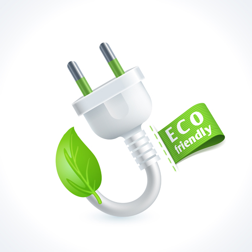 Eco friendly logos creative vector design 09