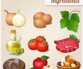 Huge collection of various food icons vector 03