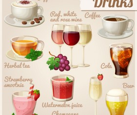 Huge collection of various food icons vector 08