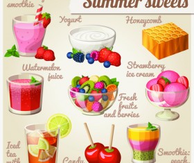 Huge collection of various food icons vector 09