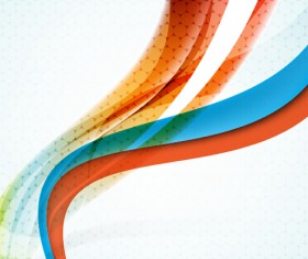 Minimalistic dynamic wave background vector 01