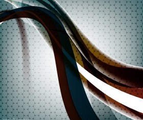 Minimalistic dynamic wave background vector 02