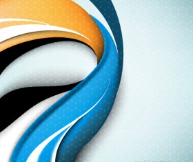 Minimalistic dynamic wave background vector 03