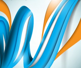 Minimalistic dynamic wave background vector 06