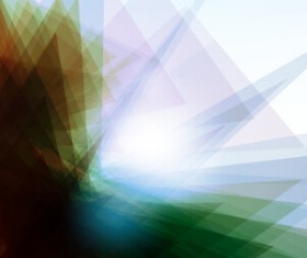 Shiny fantasy polygonal background vector art 01