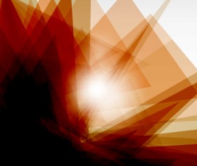 Shiny fantasy polygonal background vector art 02