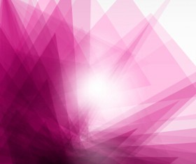 Shiny fantasy polygonal background vector art 03