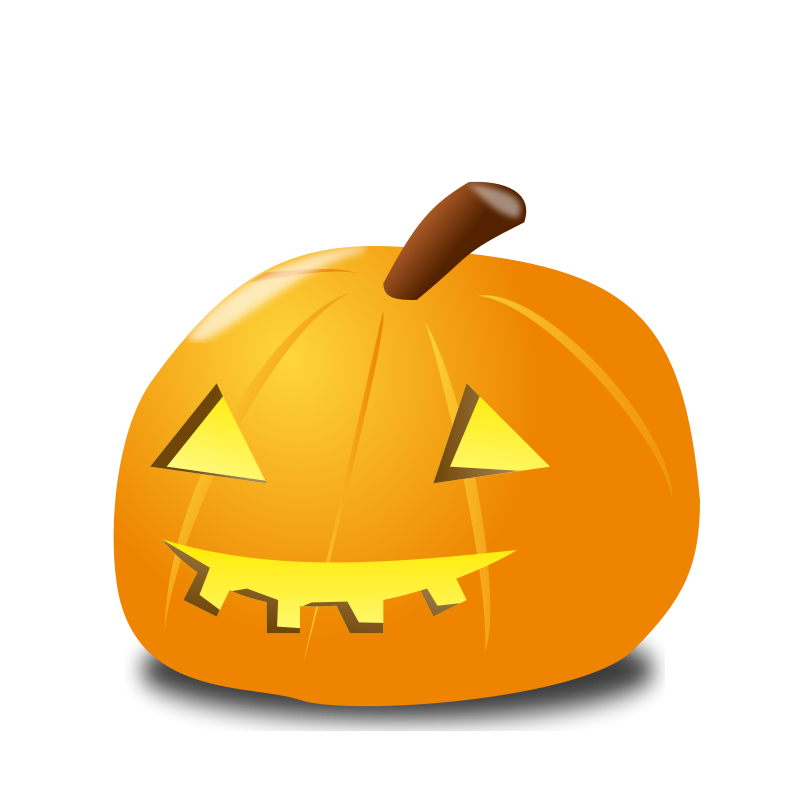 Shiny halloween pumpkins vector illustration 01
