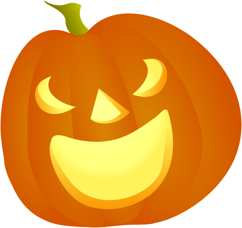 Shiny halloween pumpkins vector illustration 02