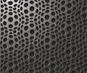 Vector pattern metallic backgrounds 02