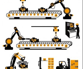 Worker with repair service vector 04
