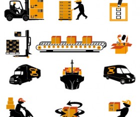 Worker with repair service vector 05