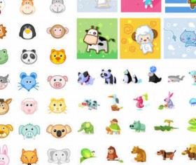 vector animal icons