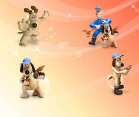 Wallace and Gromit icons