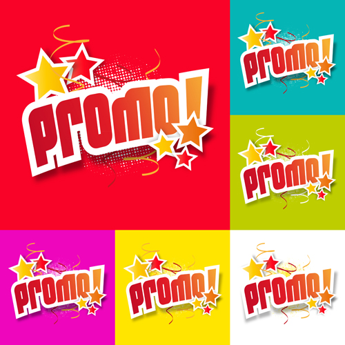 promo labels with star vector
