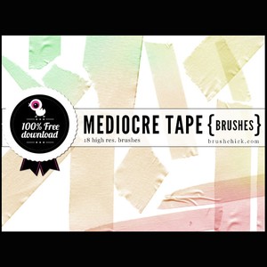 Mediocre Tape Brushes 1