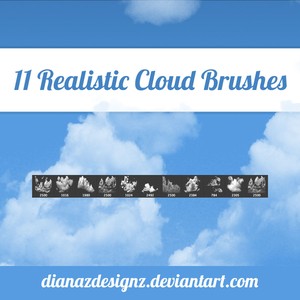 Realistic Cloud Brushes
