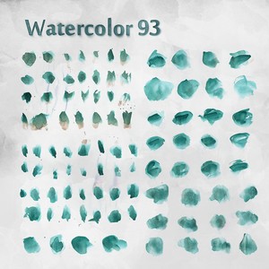 93 Free Watercolor Brushes
