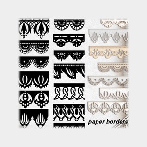 Free Paper Borders Brushes