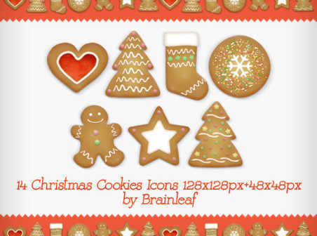 Christmas Cookies icons