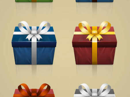 Gift Boxs icons