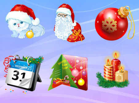 Free New Year icons