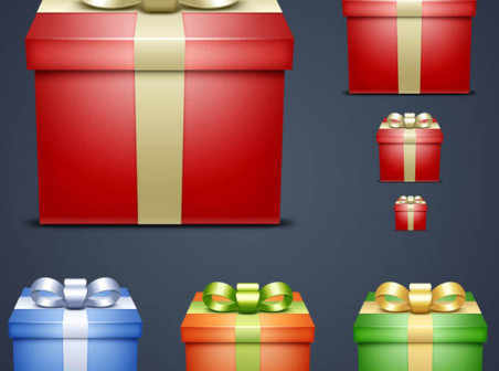 Gifts icons
