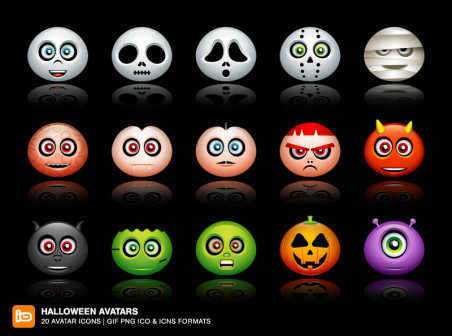 Halloween Avatars icons
