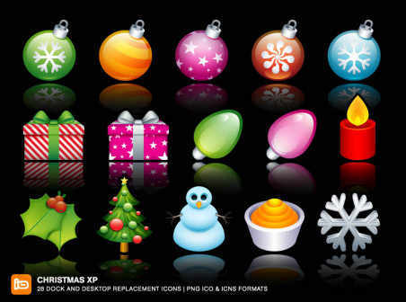 Nice Christmas XP icons