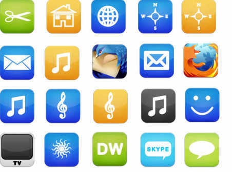 iPhone icons