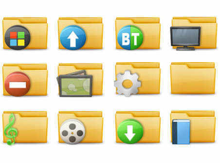 Folder icons