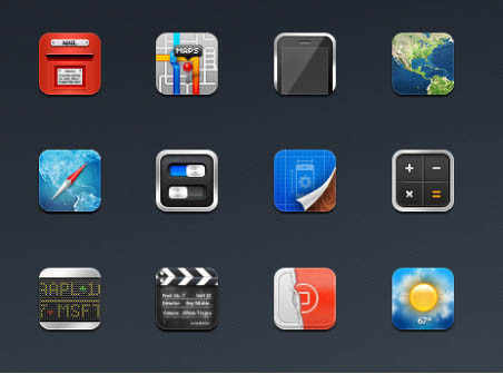 20 iphone icons