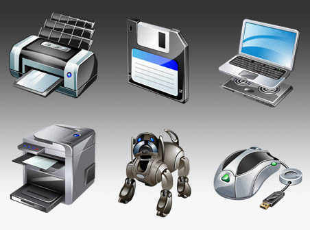 vista computer gadgets icons
