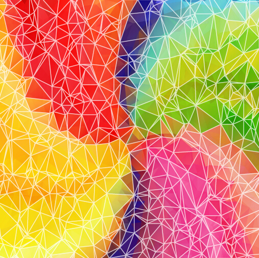 Abstract artistic effect colorful vector background 02
