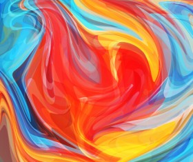 Abstract artistic effect colorful vector background 03