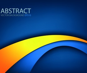 Abstract layers wave art background 02