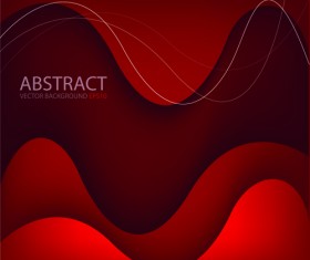 Abstract layers wave art background 03