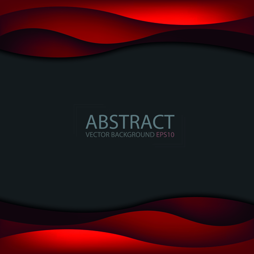 Abstract layers wave art background 07