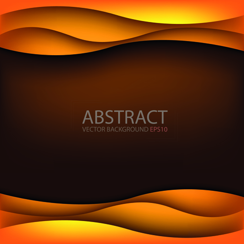 Abstract layers wave art background 08
