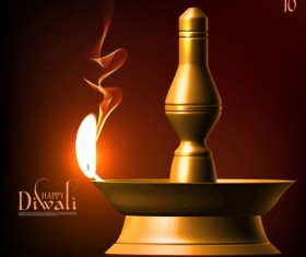 Beautiful happy diwali backgrounds vector 10