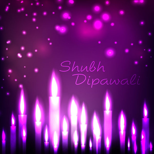 Beautiful happy diwali backgrounds vector 11