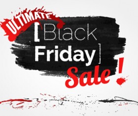 Black friday sale background creative vector 01