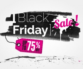 Black friday sale background creative vector 02