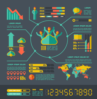 Business Infographic creative design 2304