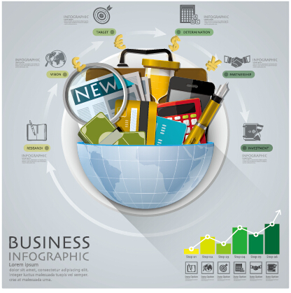 Business Infographic creative design 2393