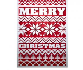 Christmas snow seamless pattern vector